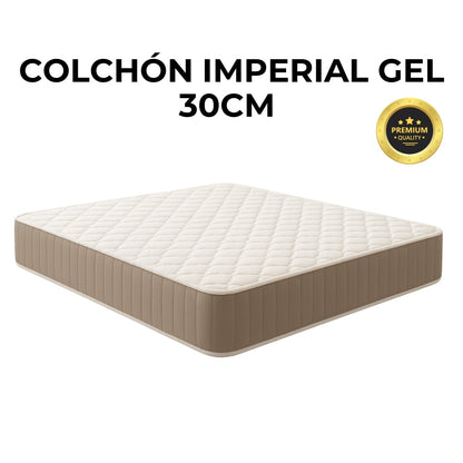 PACK CANAPÉ Y COLCHÓN IMPERIAL GEL 30CM